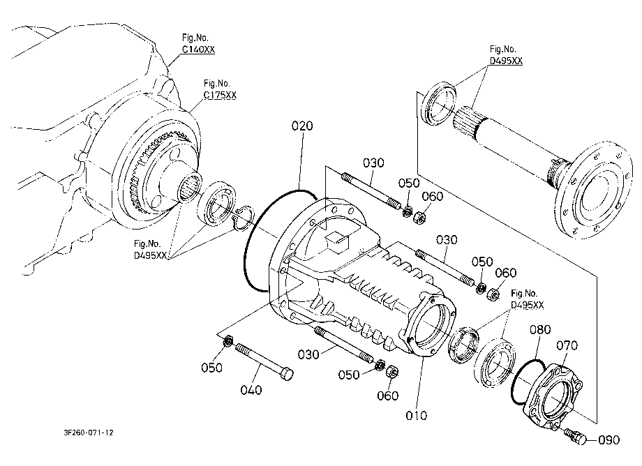 Rear Axle Case