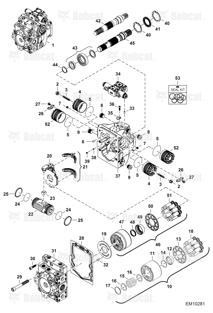 Hydrostatic Pump (Models 83025387 & 83025398)