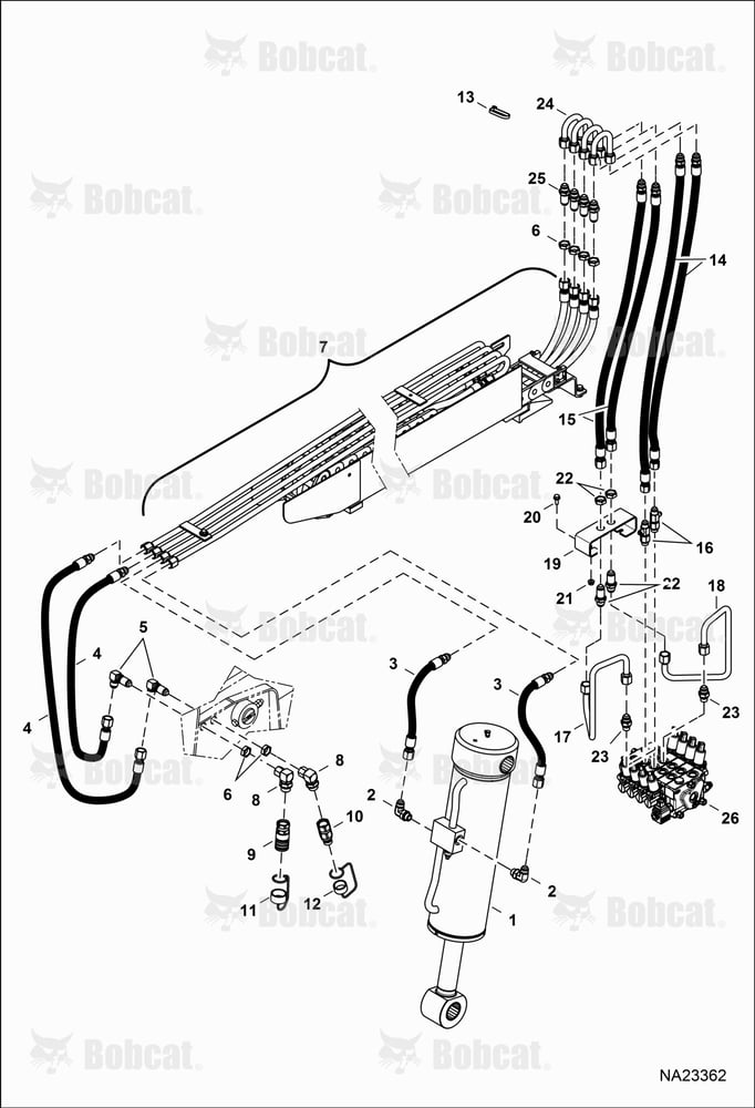 Hydraulic Circuitry (Tilt & Auxiliary)
