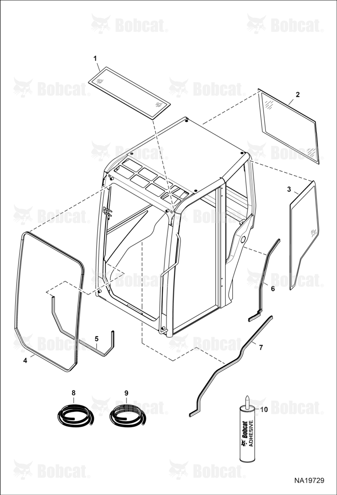 Operator CAB (Window & Seals)