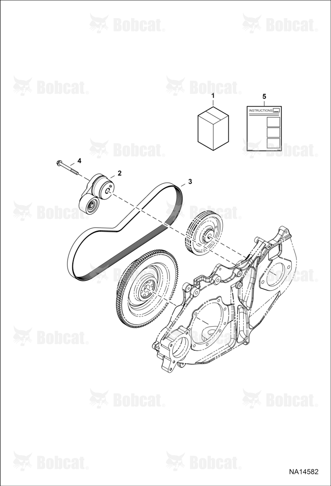 Belt Drive Tensioner HD Kit B1ED11001 - B1ED11809