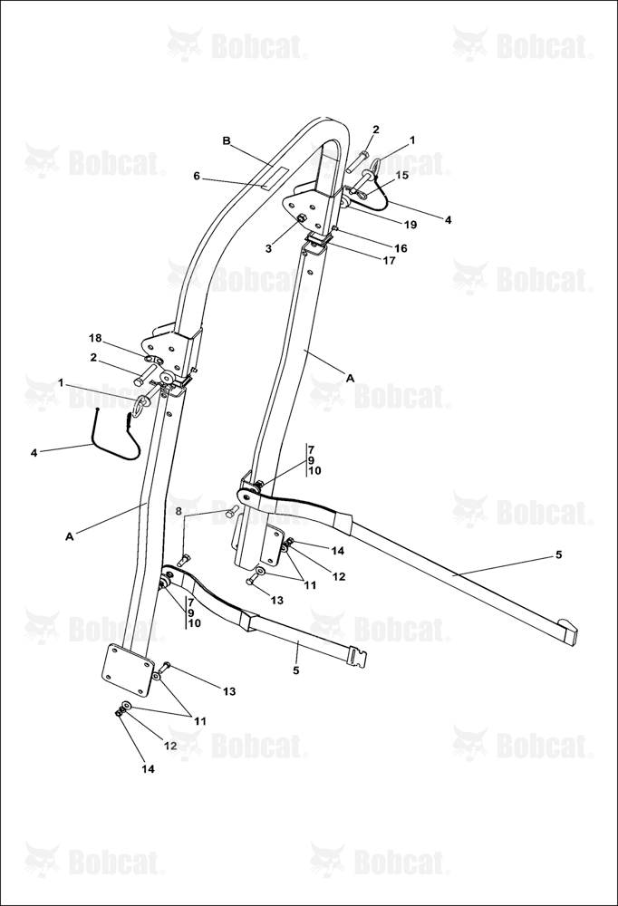 Folding ROPS Kit (970354)