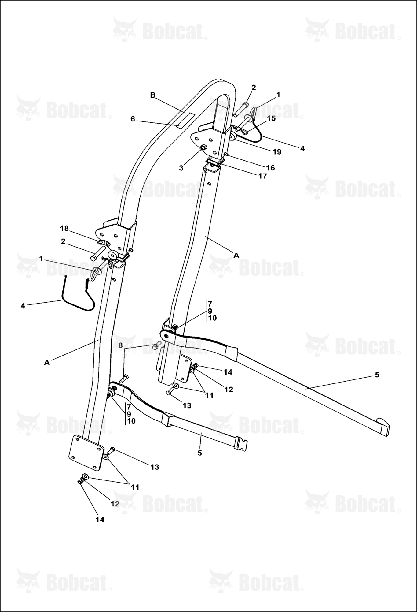 Folding ROPS Kit (970354)
