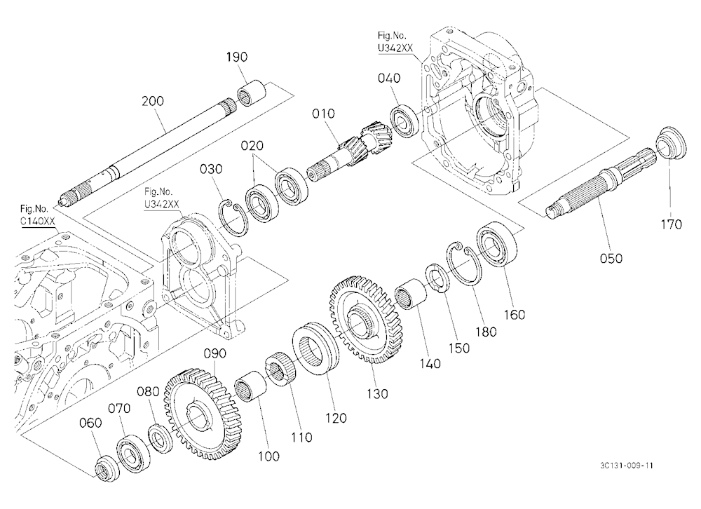 Pto (540/540E) Conversion Kit (Gear) (W/G No.M7690