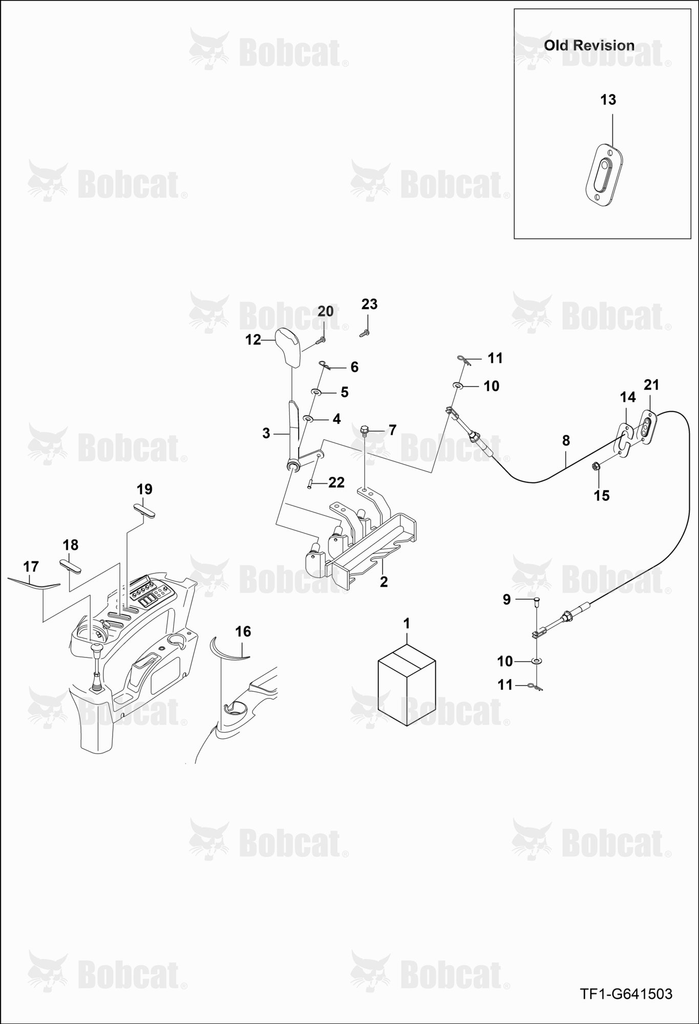 Double Acting Valve Lever Group