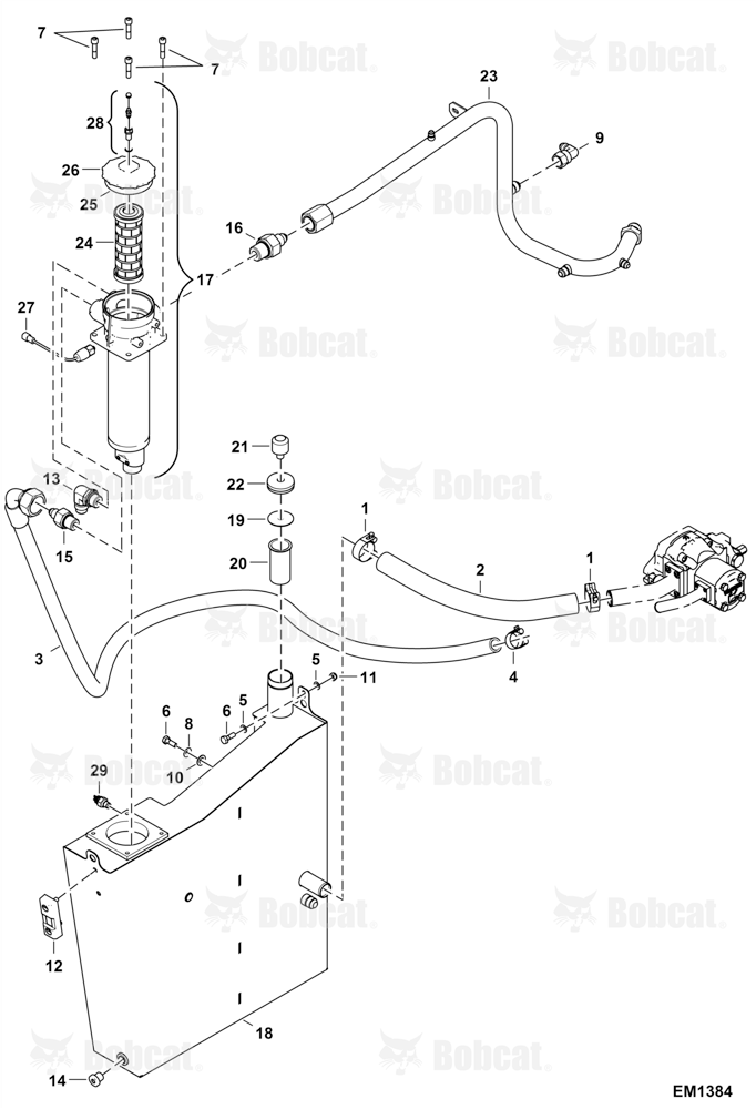 Hydraulic Tank Installation