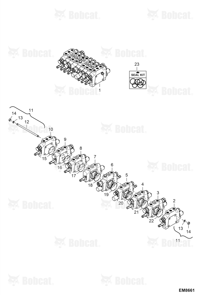 Control Valve (Model 60100564MQ)  A4BP11392 & Above