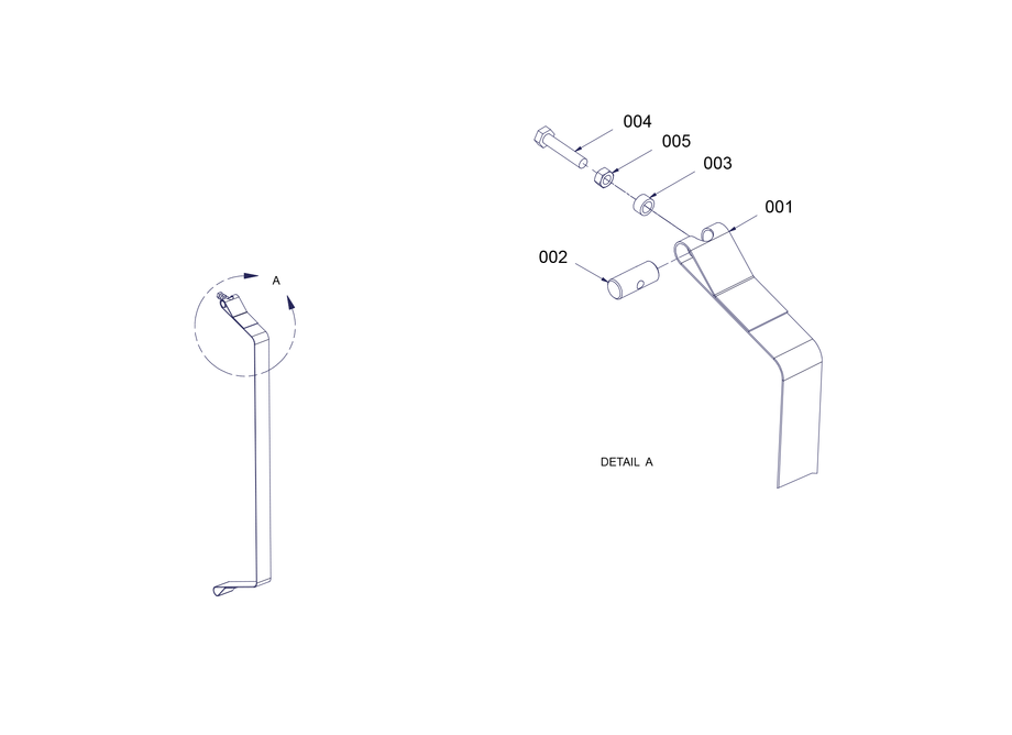 Fuel Tank Strap Assembly