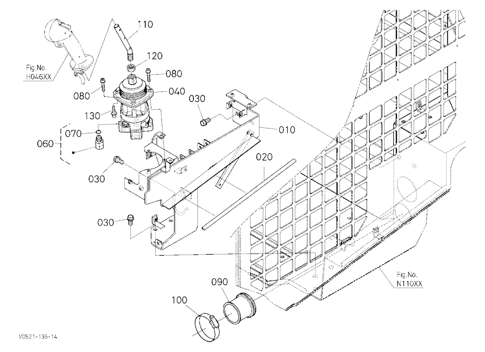 Pilot Valve (Lh) [Except High Flow]