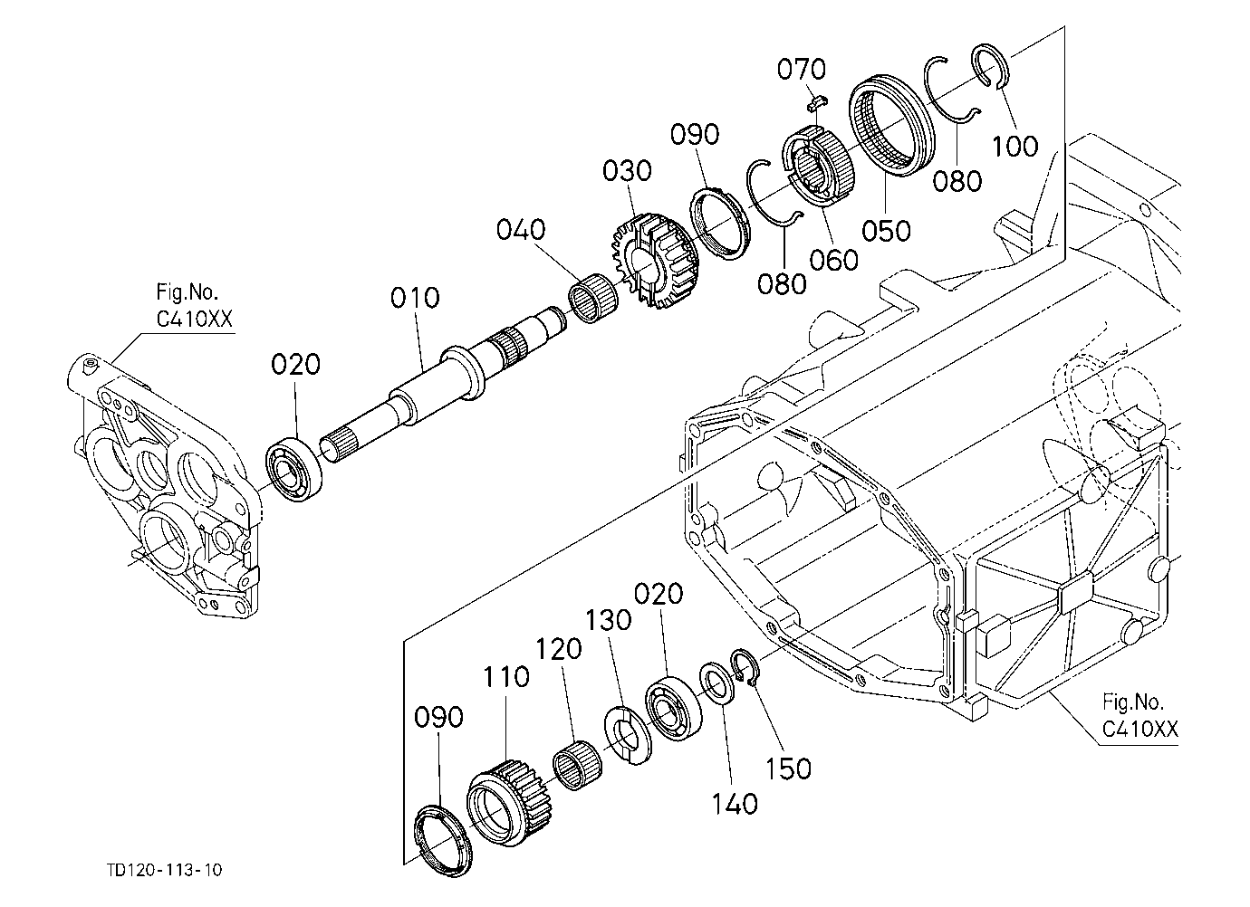 Shuttle Shaft [Manual T/M Type]
