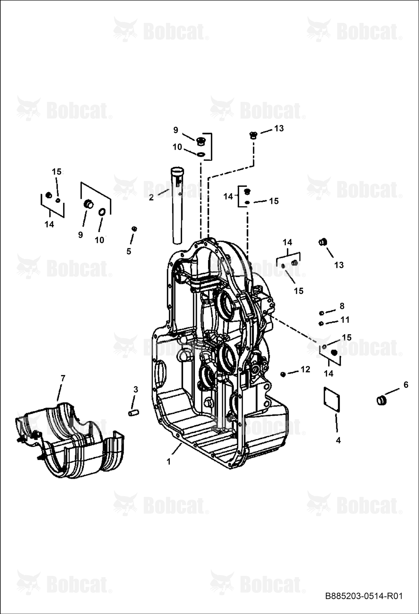 TRANSMISSION/ Gearbox Housing