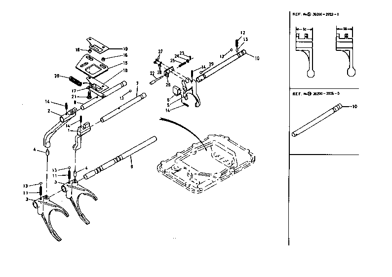 1 2 Shift Lever