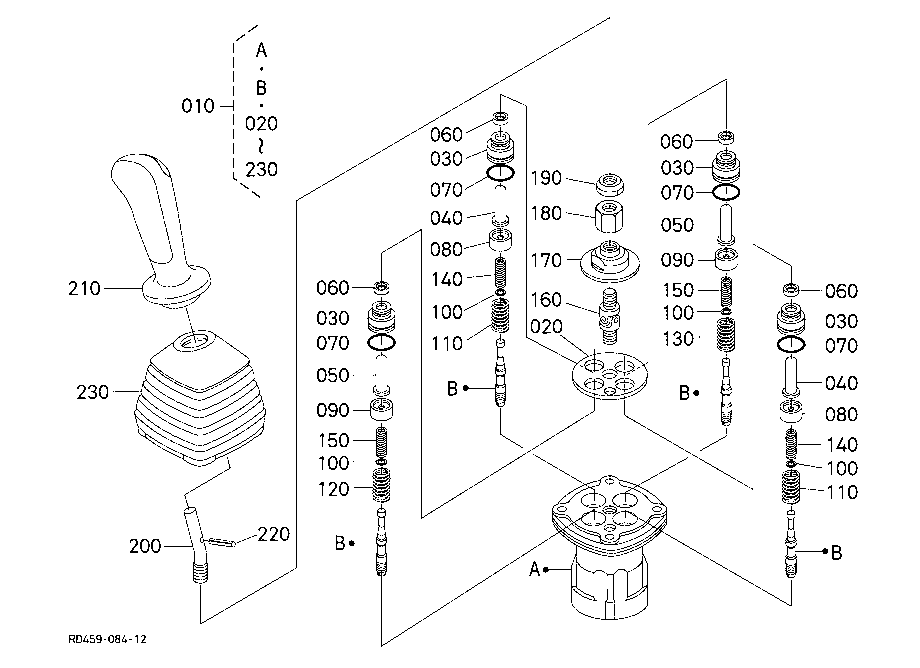 Pilot Valve (Left) [Component Parts]