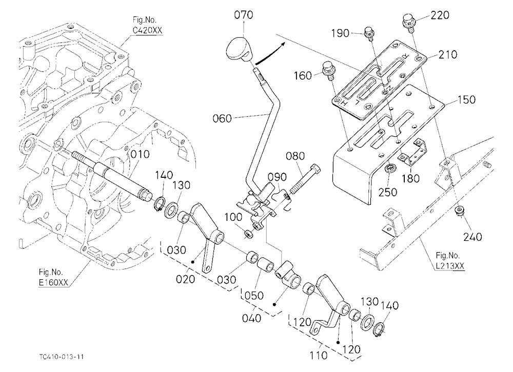 Range Shift Lever