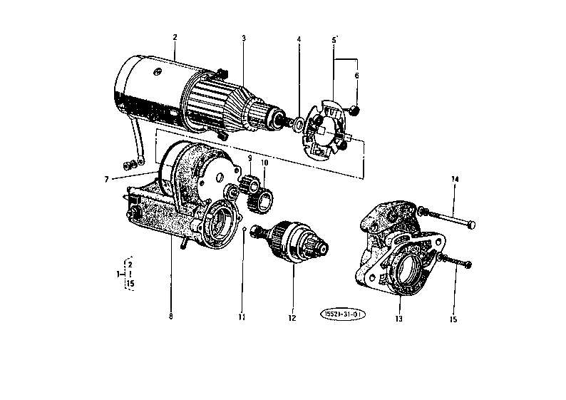 Starter Section Parts