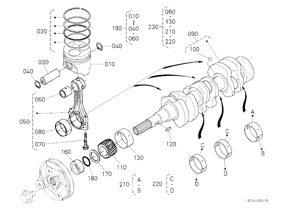 Piston And Crankshaft