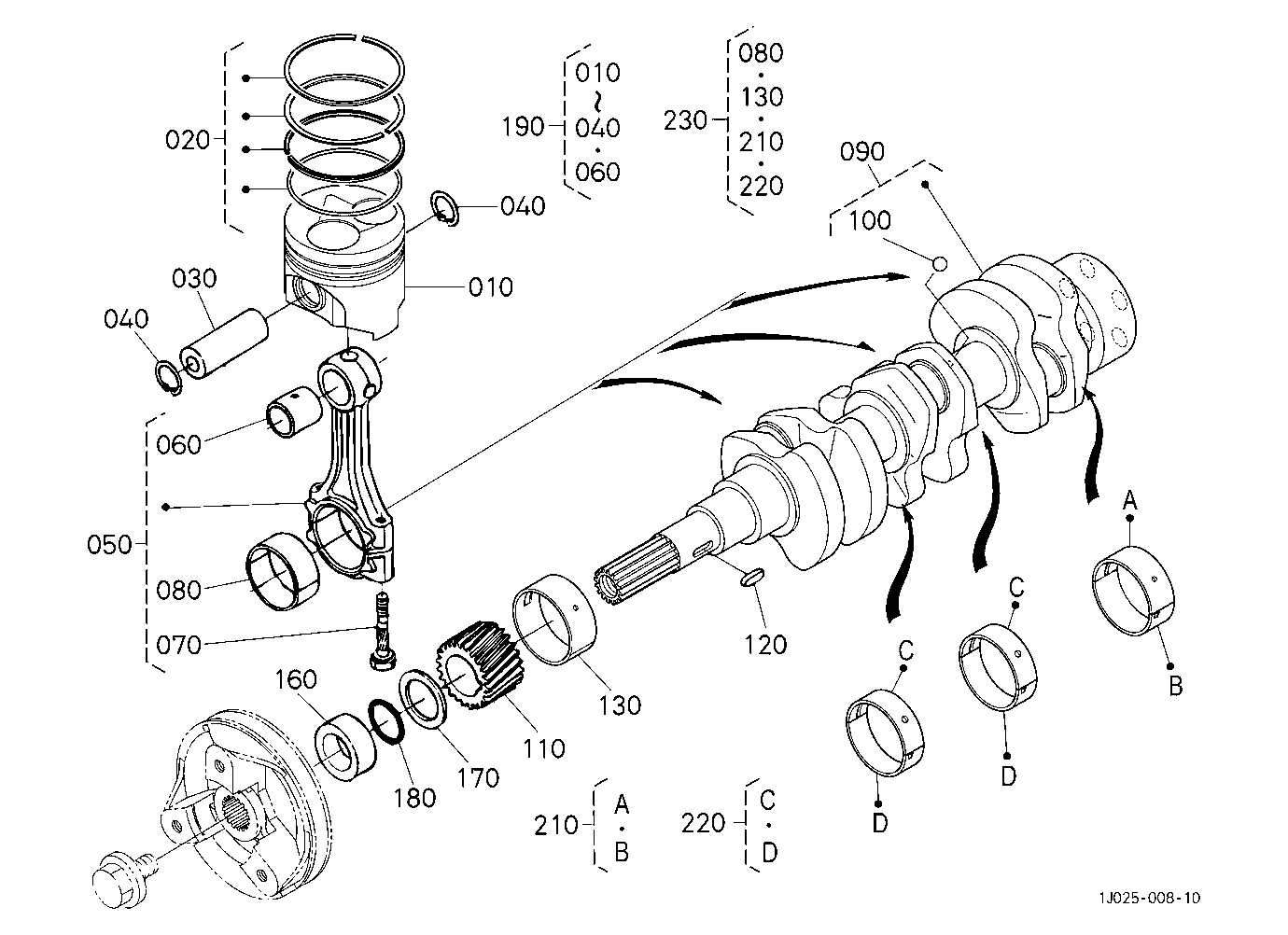 Piston And Crankshaft