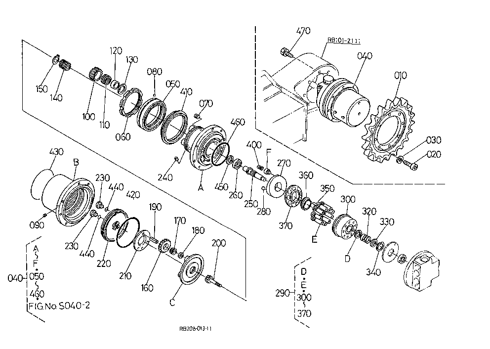 Drive Motor And Component Parts (1)