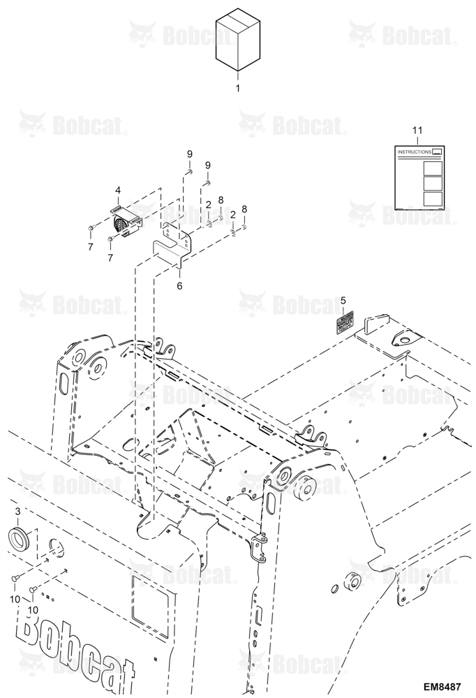 BACK-UP Alarm Kit (Selectable Joystick Controls)