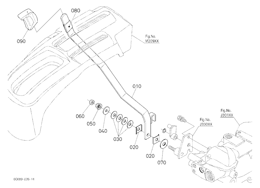 Hydraulic Control Lever