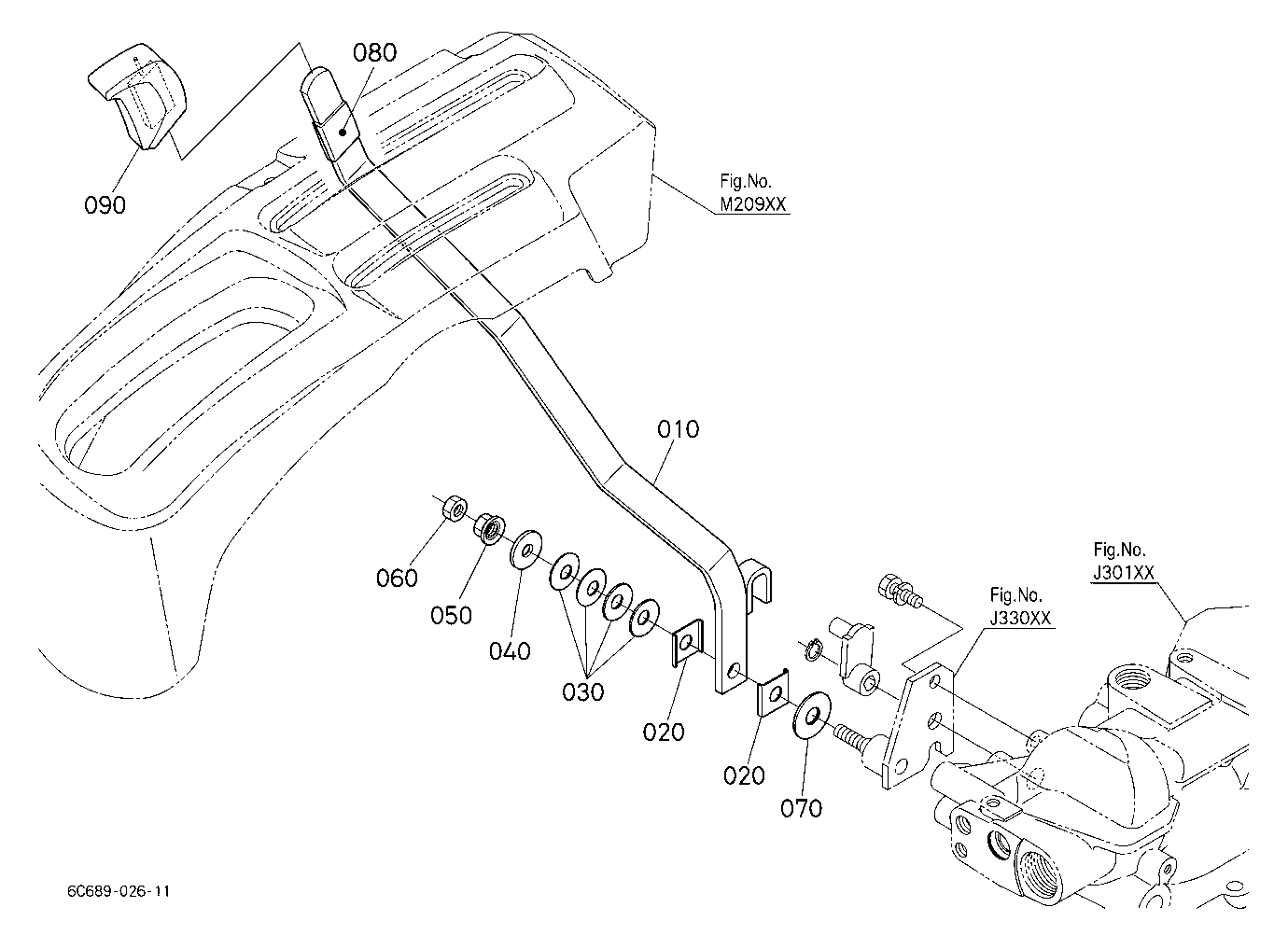 Hydraulic Control Lever