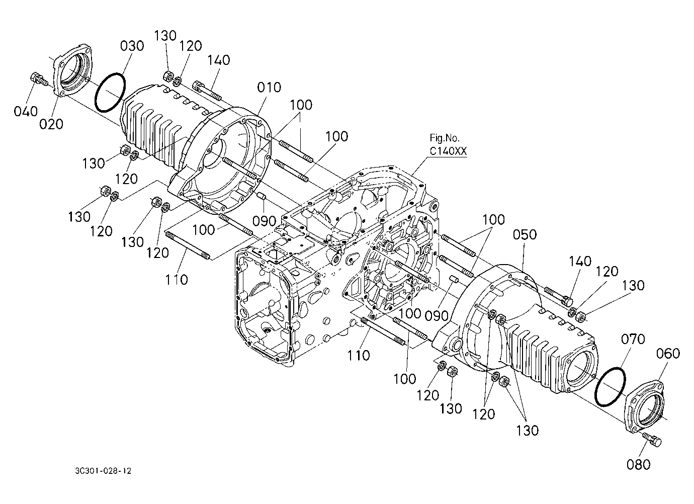 Rear Axle Case