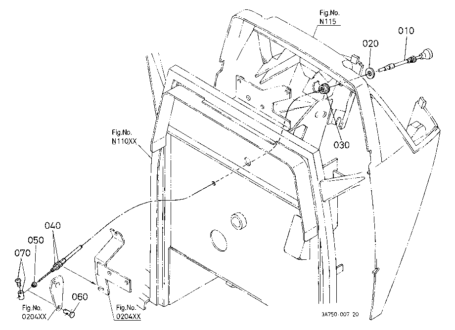 Engine Stop Wire [Cab Type]
