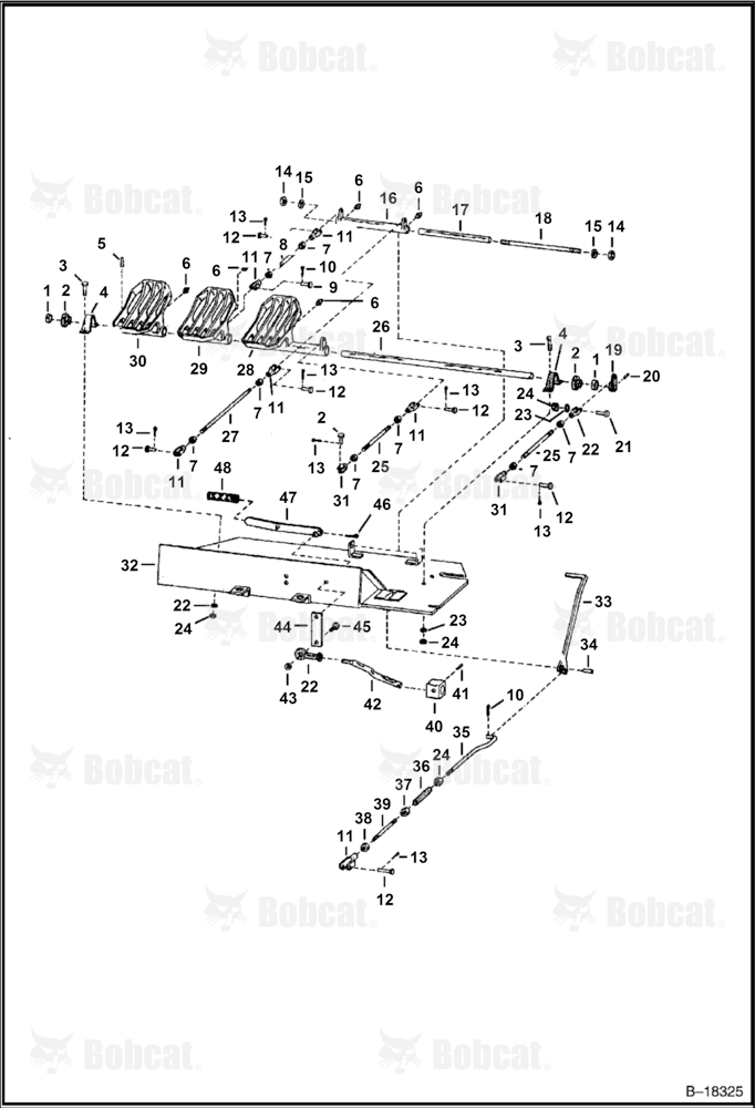 Foot Pedal & Clutch Linkage (Self-Leveling Valve)