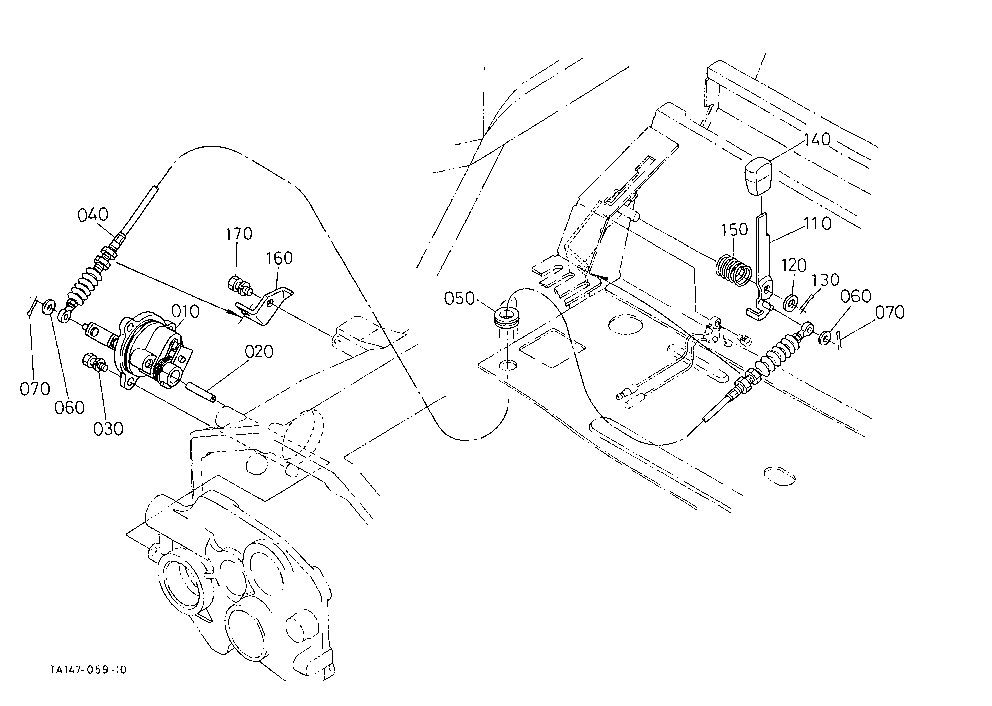 Pto Clutch Control Lever [With Ind-Pto]