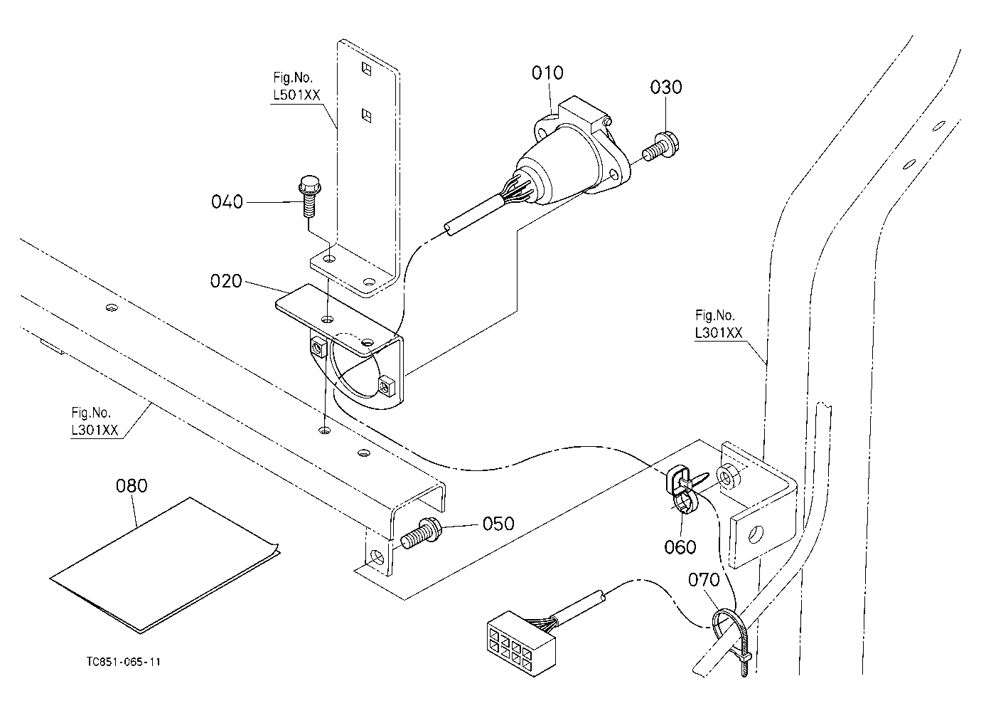 Trailer Socket Kit (W/G No.Mx6880) [Option]