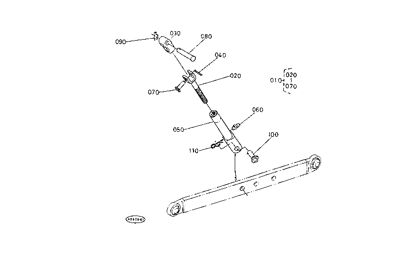 Hydraulic Lift Link 4 (Lift Rod Lh)