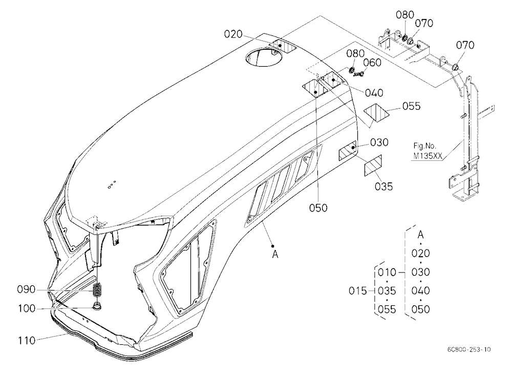 Bonnet Upper