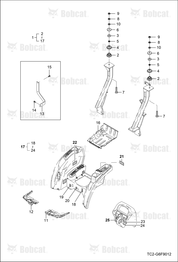 Mounting Hardware (Cab)