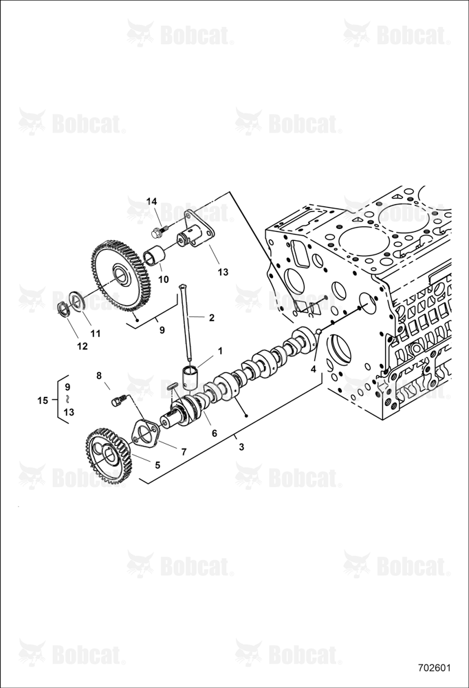 ENGINE, Camshaft and Idle Gear Shaft