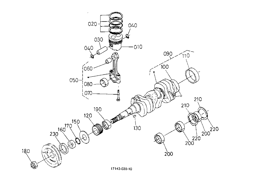 Piston,Crankshaft