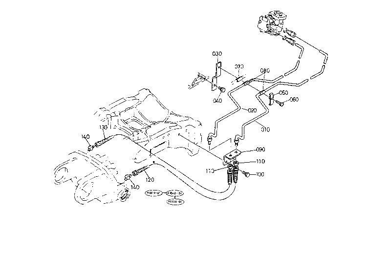 Hydraulic Pipe (Delivery) 1 [New Type]