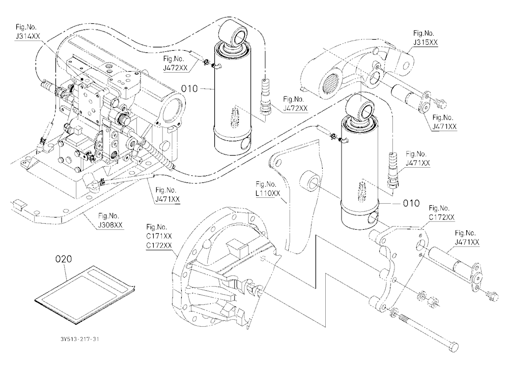 Assist Cylinder Kit (W/G No.M9122) [Option]