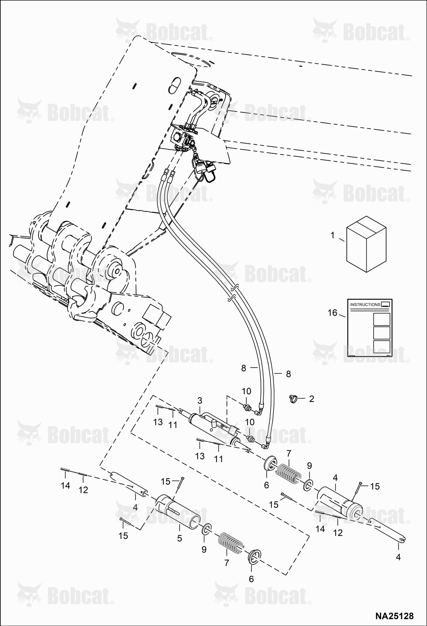 Power Attachment Lock Kit (Quick-Tach)