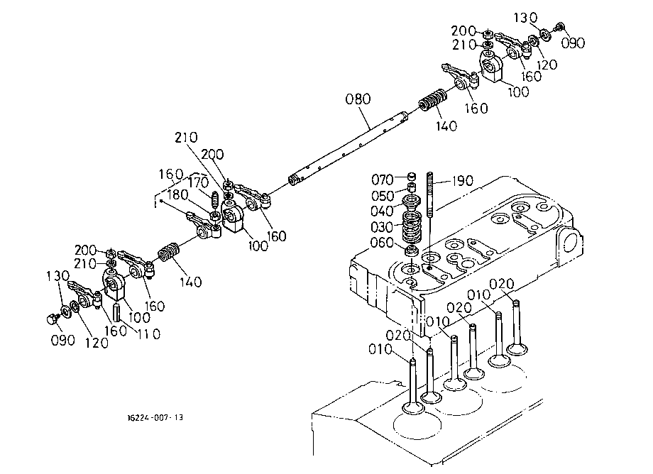 Valve And Rocker Arm