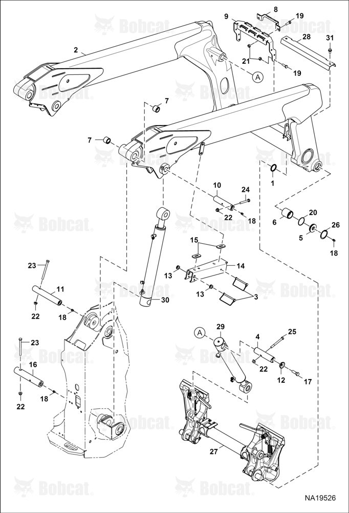 Lift Arm & BOB-TACH