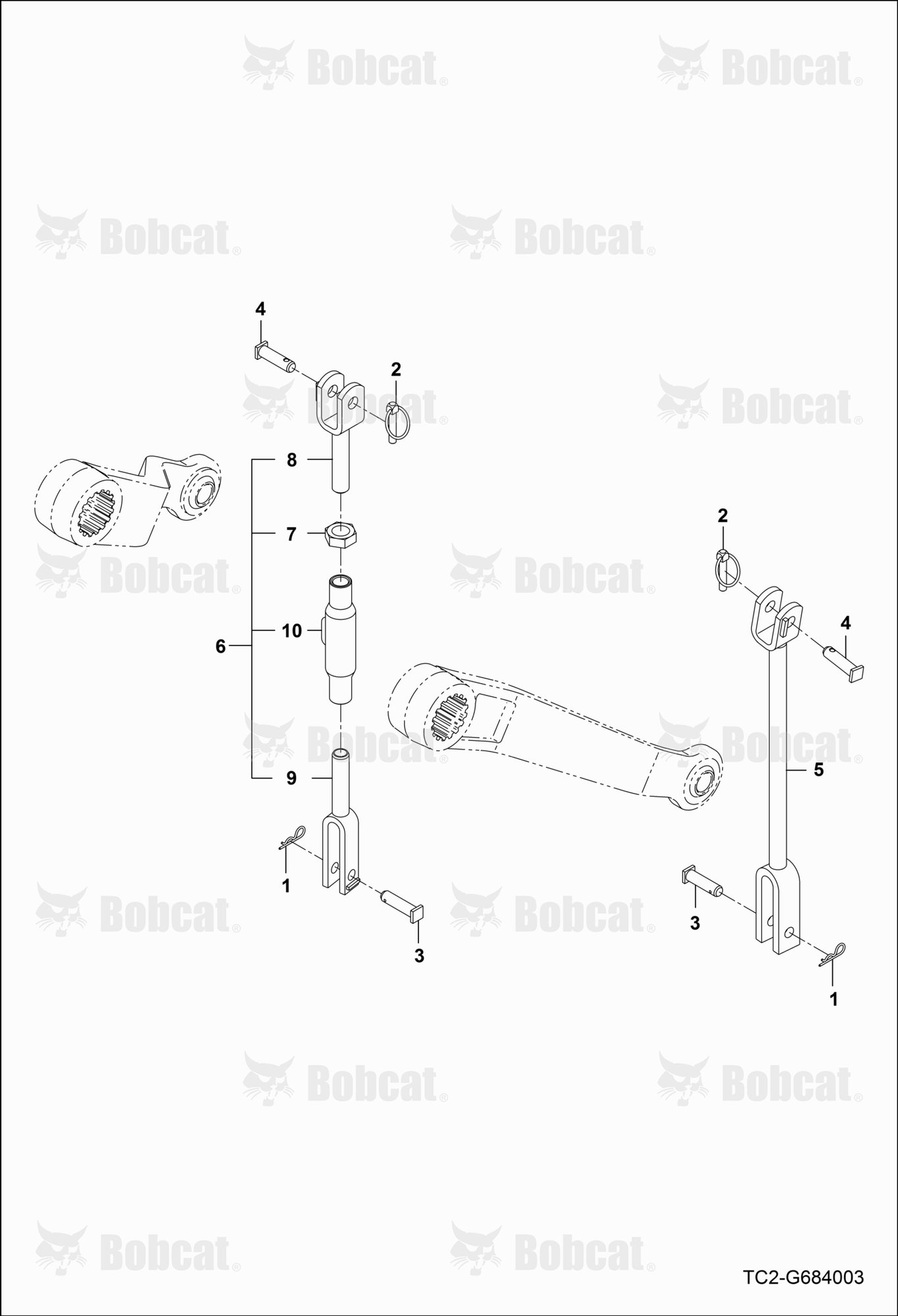 THREE-POINT Hitch (Lift Rods)