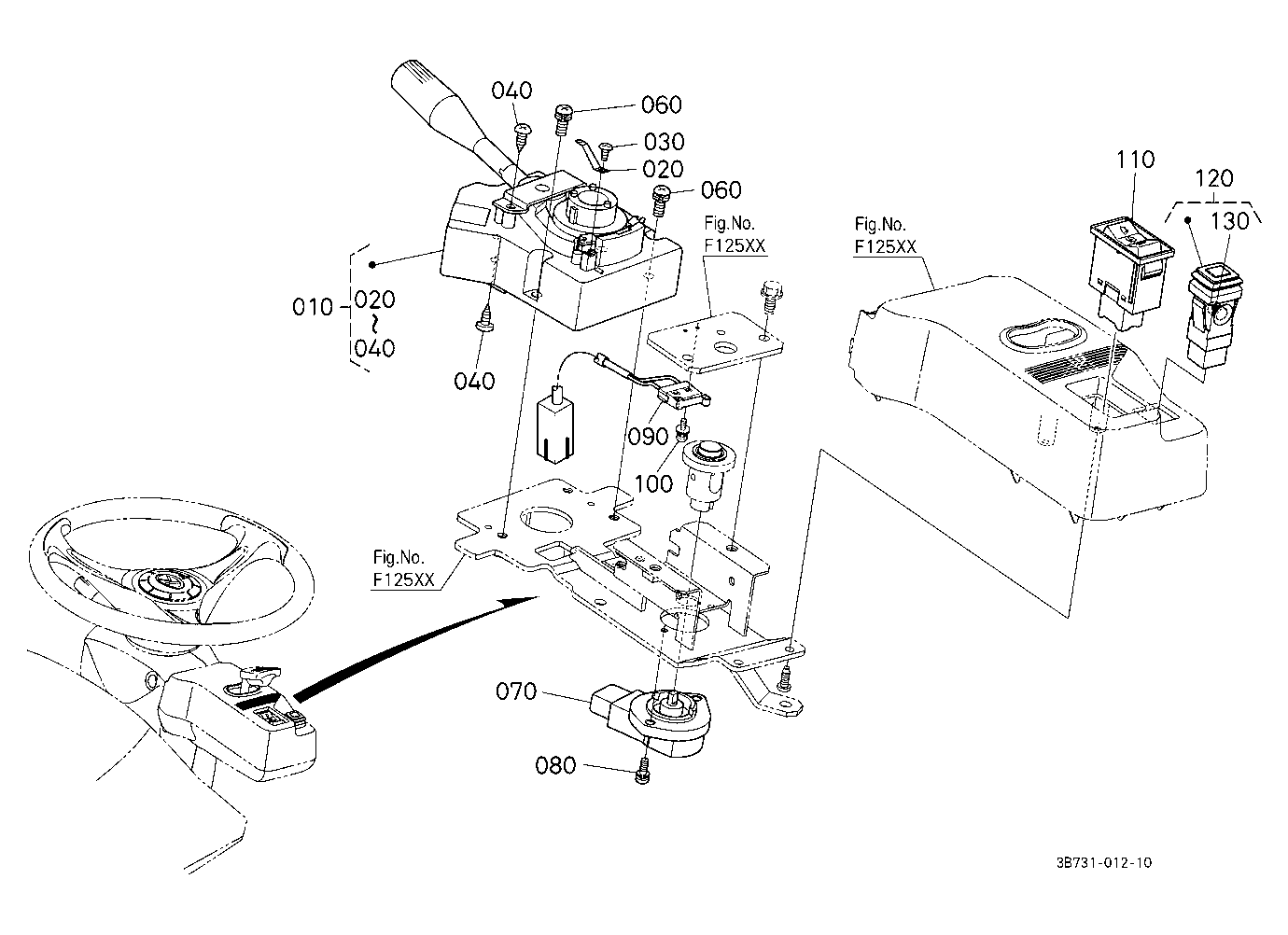 Switch/Sensor (Steering)