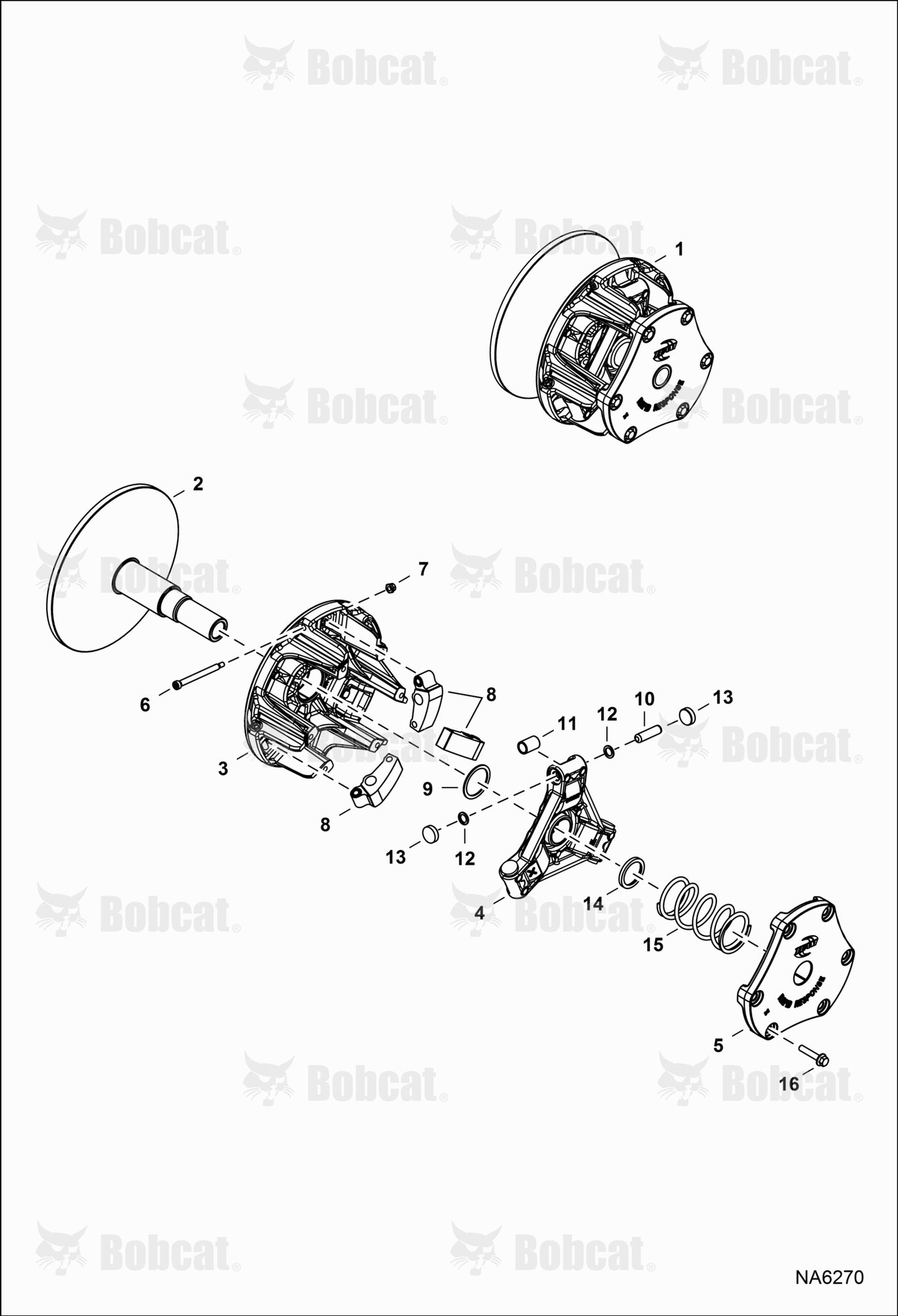 Drive Clutch (3-weight)