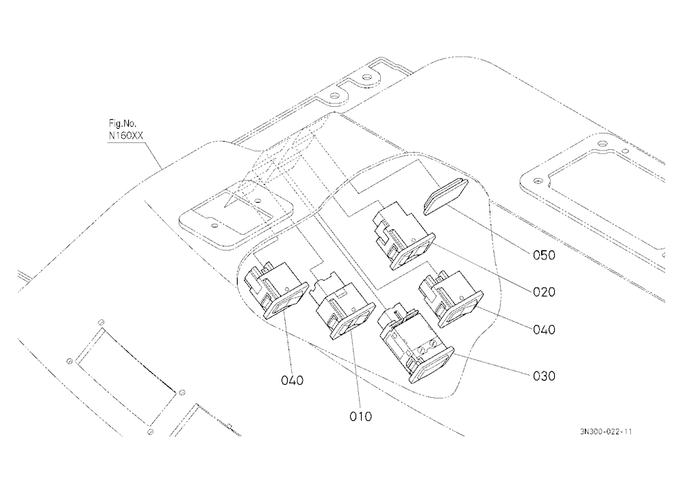 Switch (Wiper/Work Light) [Ca]