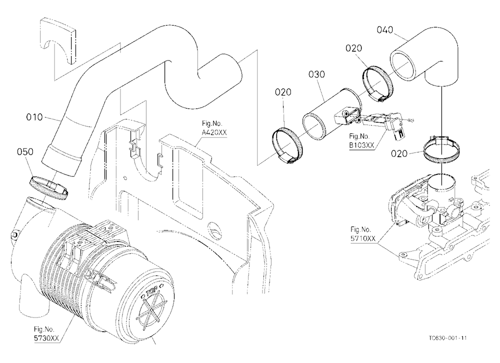 Inlet Pipe (Air Cleaner)