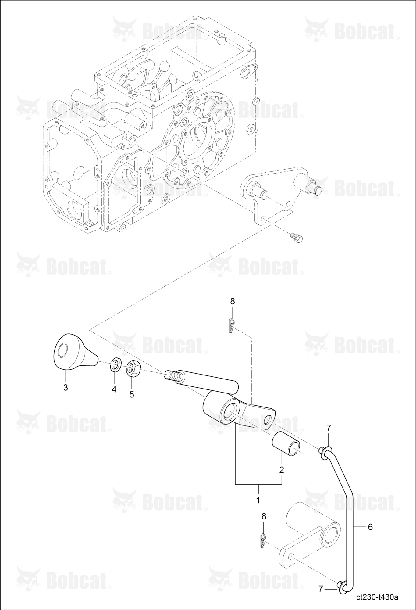 Front Wheel Drive Lever Group