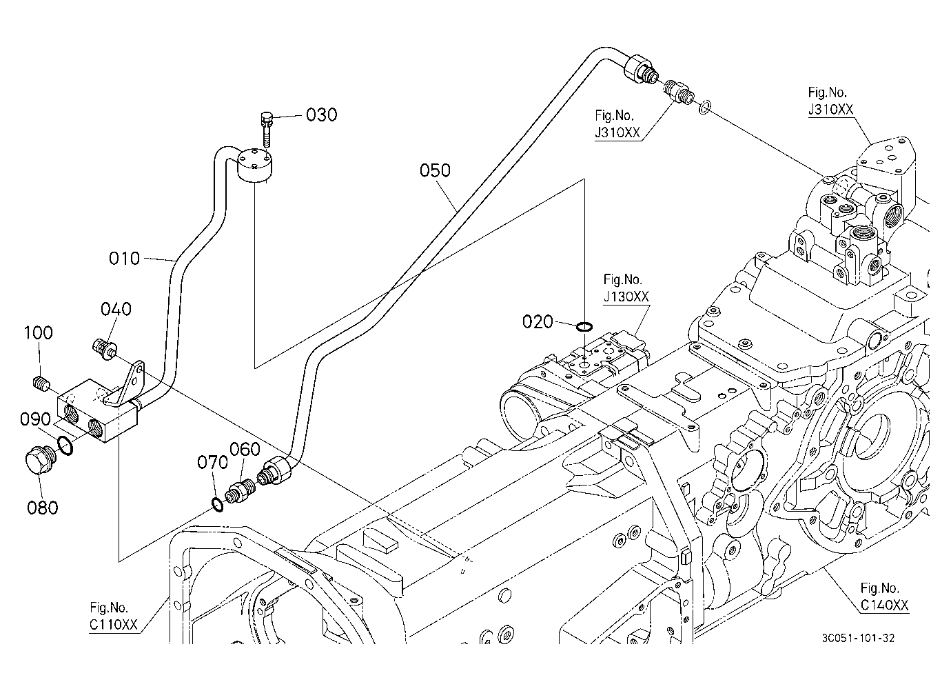 Hydraulic Pipe (Delivery) [New]