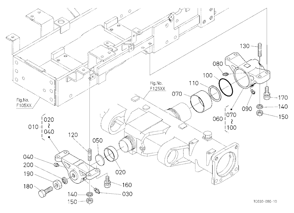 Front Differential Case Holder