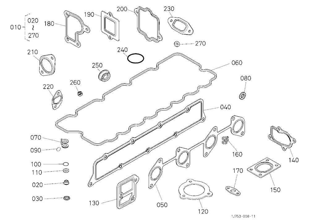 Lower Gasket Kit [New]