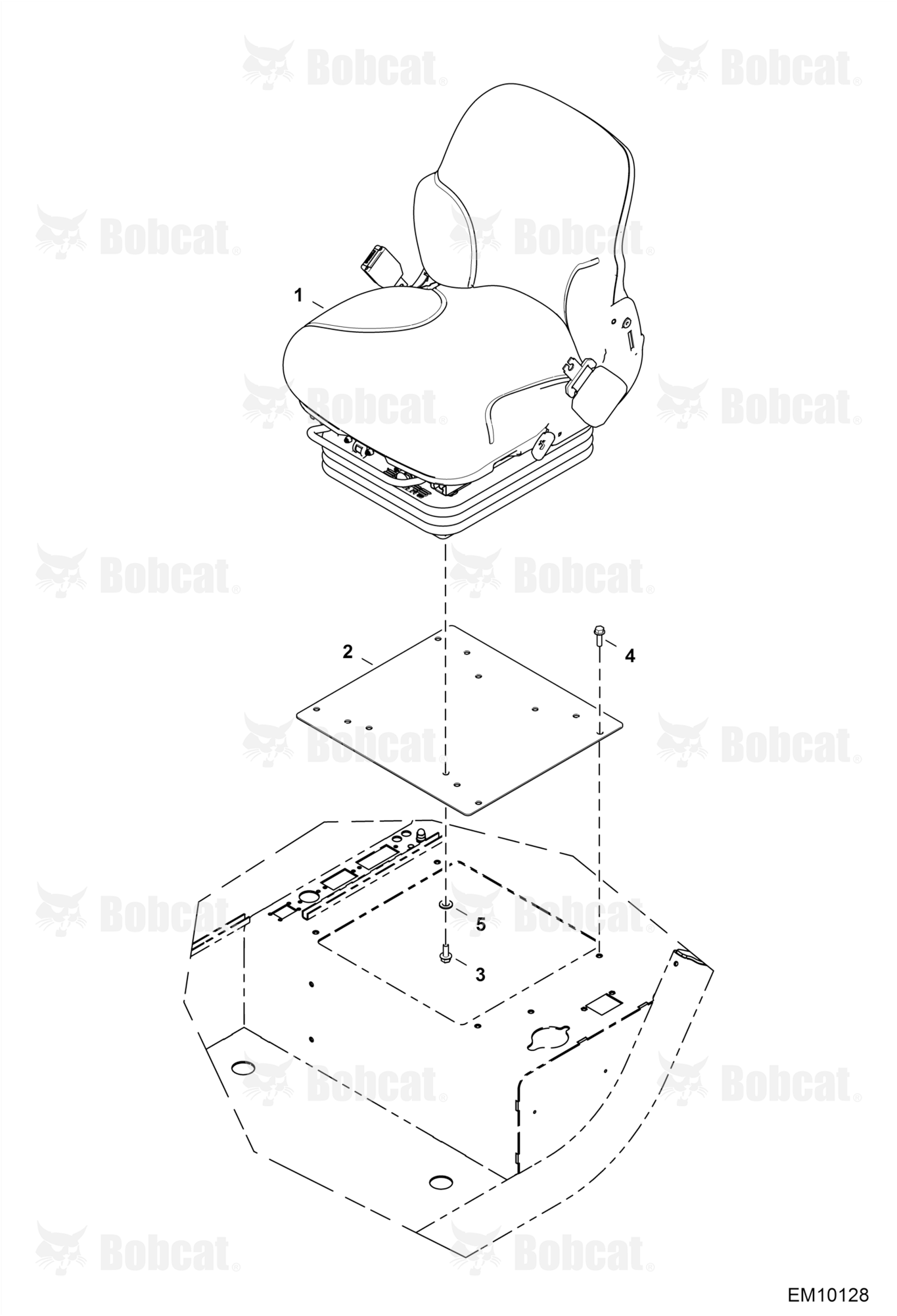 Operator Seat (Basic) (Air Suspension)